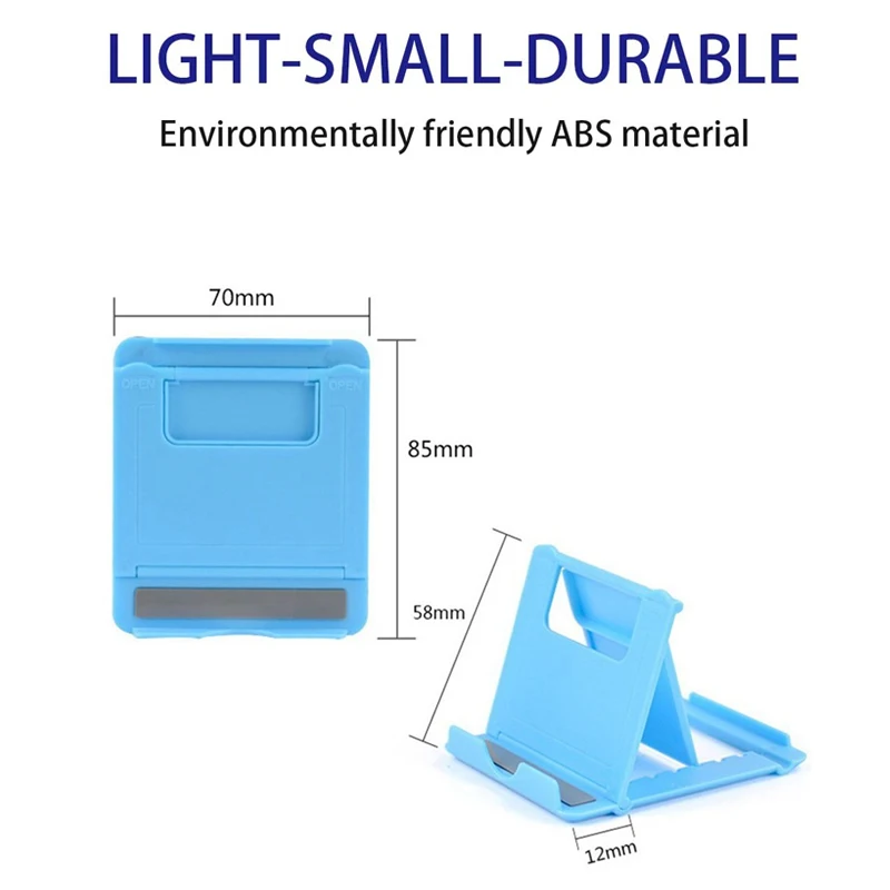 Soporte de escritorio plegable Universal para teléfono, ajustable, para Iphone 13, 12, 11 Pro, Samsung, Huawei, Xiaomi, Redmi, soporte de viaje para tableta