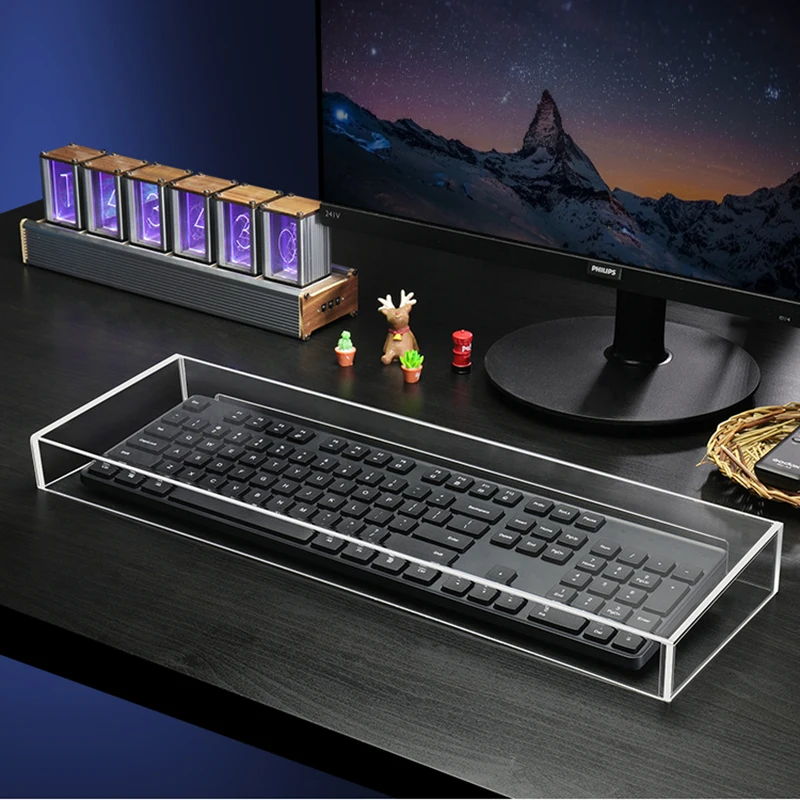 Imagem -04 - Tampa Acrílica Transparente para Cereja Filco Corsair Teclado Mecânico para Jogos à Prova de Poeira Proteger Capas K70 K95 Ikbc