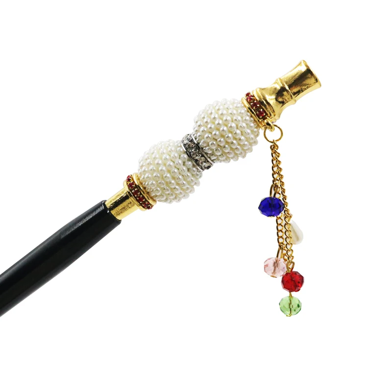 1PC  Metal Handmade Inlaid Jewelry Shisha Hookah Tips With Rhinestones Blunt Holder Hookah Mouthpiece Cigarette Holders