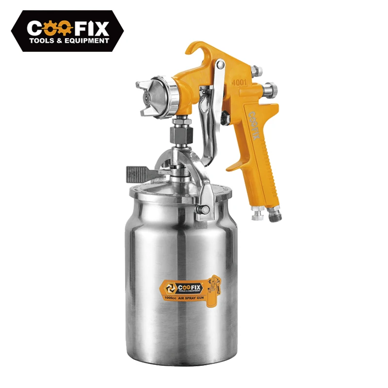 COOFIX 1000ML Professional Pneumatic Airbrush Sprayer Stainless Sprayer Alloy Painting Atomizer Tool