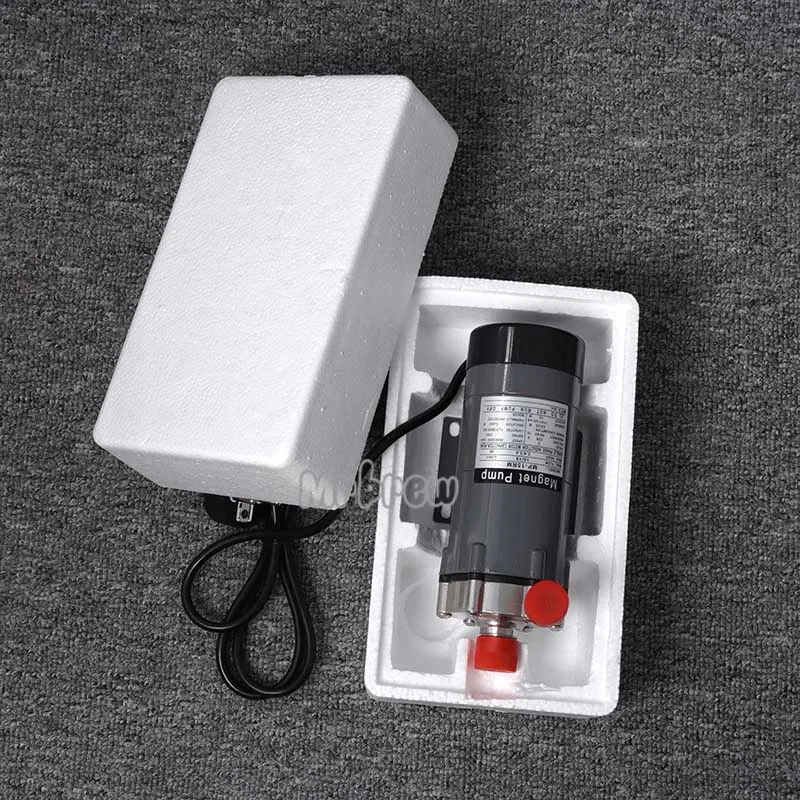 Beer Brew Wort Transfer Pump Magnetic Drive Pump MP-15RM Food Grade Water Pump Stainless Head Wort Pump With 1/2’’NPT Thread