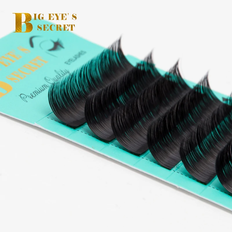 Big Eye's Secret  All Size B/C/D/L curl Individual natural Mink Eyelash Extension. Artificial Fake False Eyelashes