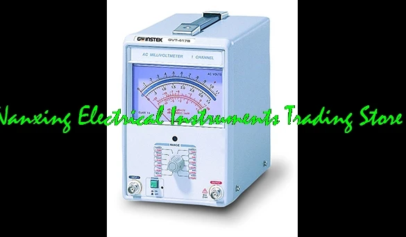 Fast arrival GWINSTEK  GVT-417B/GVT-427B dual-channel analog AC millivoltmeter 10Hz-1MHz,300uV-100V