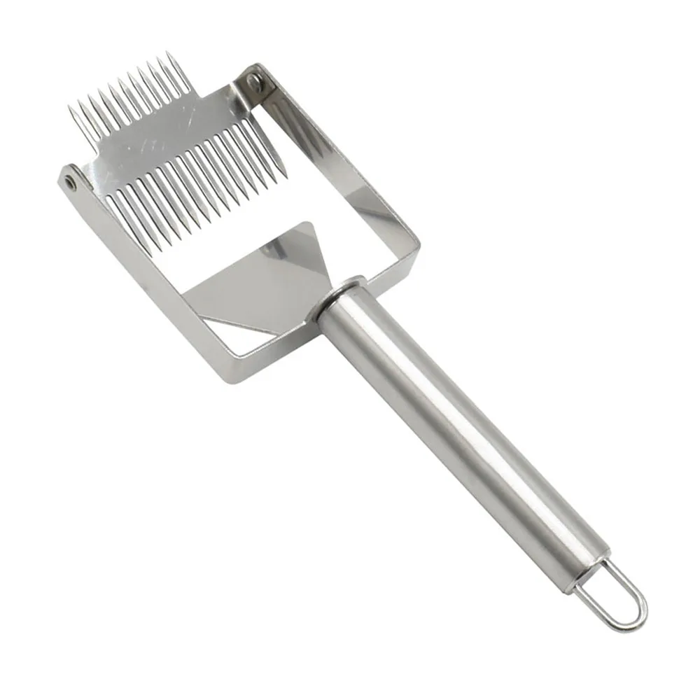 

1Pcs Stainless Steel Honey Scraper Fork Beekeeping Honey Uncapping Bee Hive Beekeeping Bee Scraper Shovel Tools Honey Knife