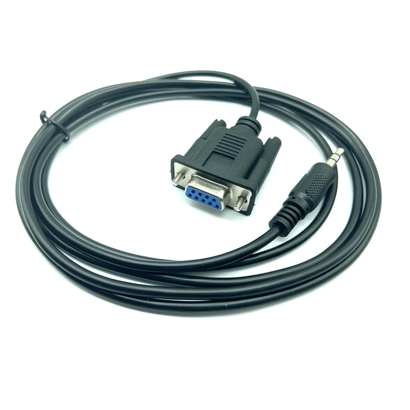 9 Pin RS232 DB9 Female TO 3.5MM 3P Male Jack Adapter Serial Cable Cord 1.8M