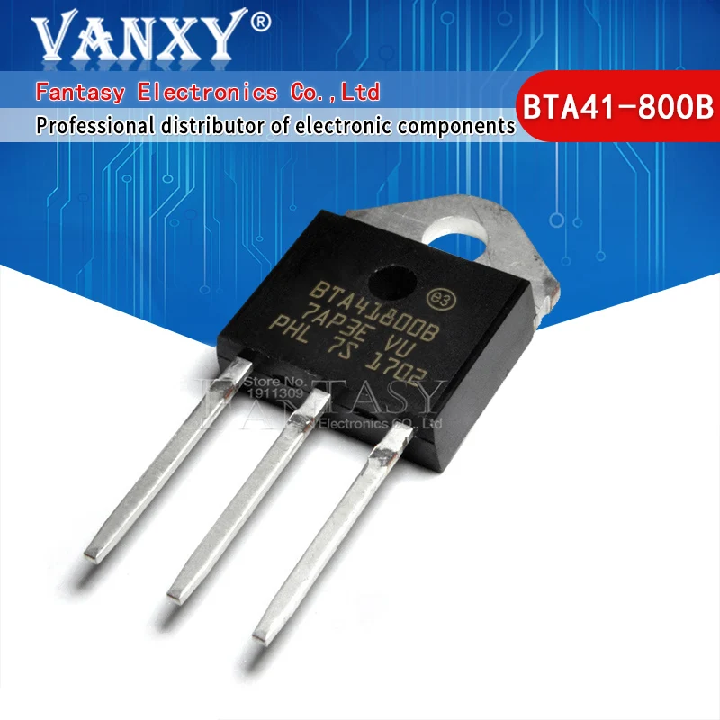 10PCS BTA41-800B TO3P BTA41-800 TO-3P 41-800B