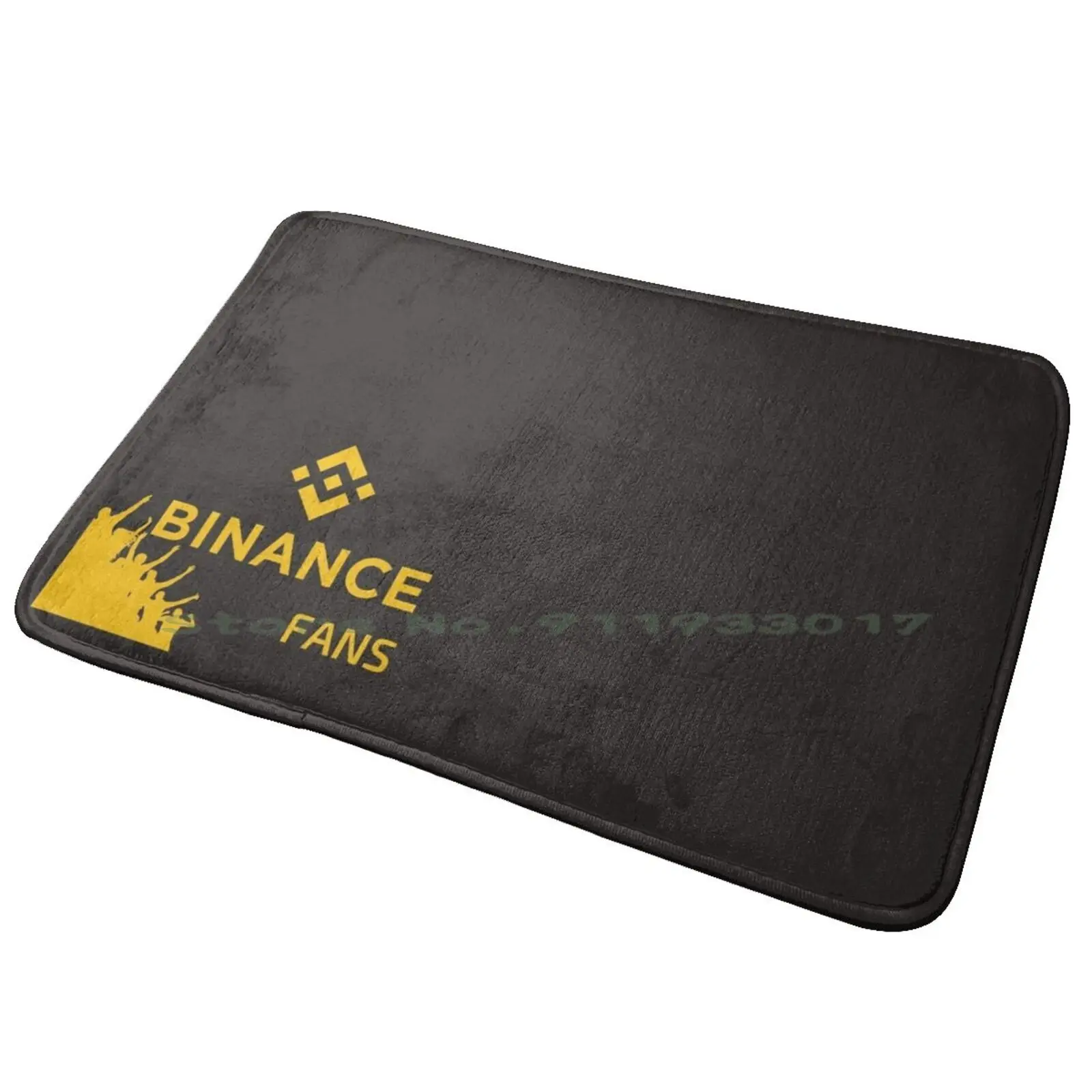 Tell Everyone Which Exchange Do You Use : Binance ! ( Fans Edition ) Entrance Door Mat Bath Mat Rug Elon Musk Pop Art Elon Musk