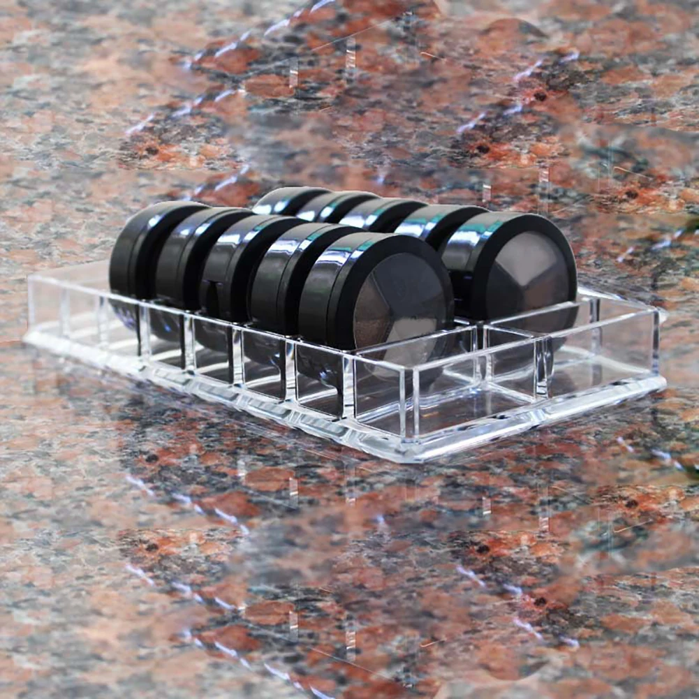 アクリルアイシャドウ頬紅化粧オーガナイザー16スペース化粧品収納メイクアップ化粧オーガナイザー化粧品メイクアップツールケース