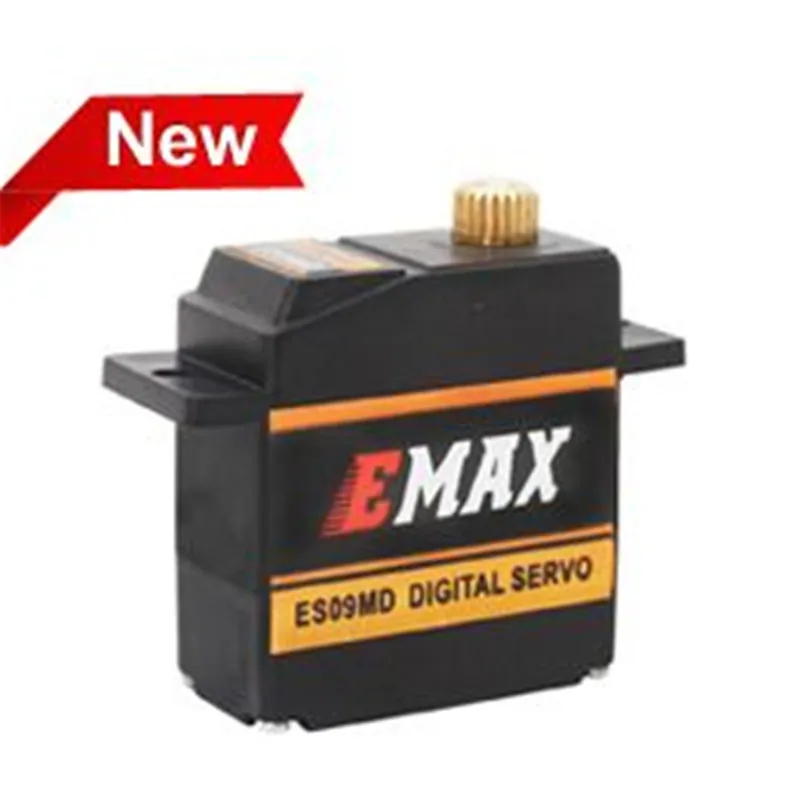 EMAX Official 4PCS ES09MD (Dual-bearing) Specific Swash Servo for 450 Helicopters FPV Racing Drone