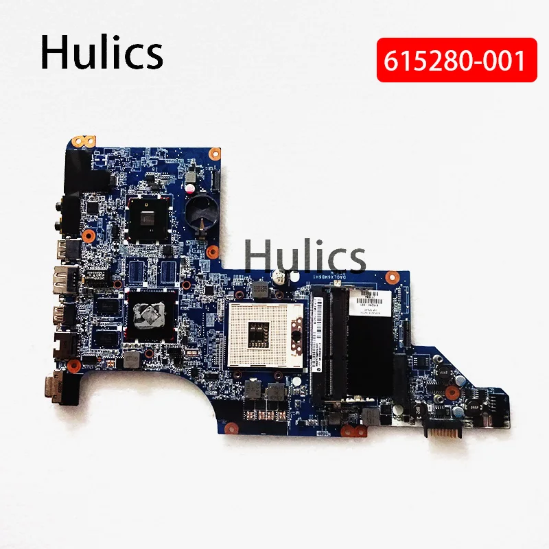 

Hulics Used 615280-001 DA0LX6MB6G1 DA0LX6MB6H1 Laptop Motherboard For HP Pavilion DV6 DV6-3000 Mainboard DDR3 Main Board