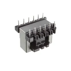 UXCELL 5Sets EE28 6 with 6pin Transformer Bobbin PC40 Ferrite Core Vertical 10 Ferrite Halves and 5 Bobbin Magnetic Core Bobbins