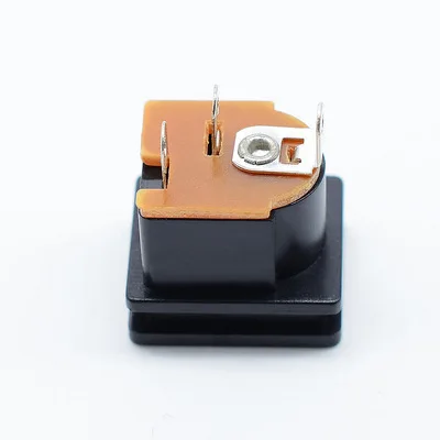 10Pcs DC Power Socket DC-015 Jack 5.5-2.1 MM / 5.5-2.5 mm Square Panel Mounting 5.5X2.1mm / 5.5x2.5mm