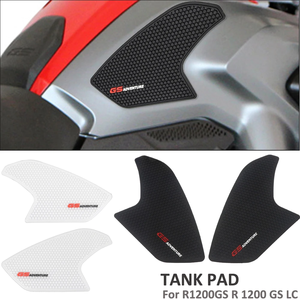 

Motorcycle Accessories Non-slip Side Fuel Tank Stickers Waterproof Pad Rubber Sticker For BMW R1200GS R 1200 GS LC 2013 - 2018