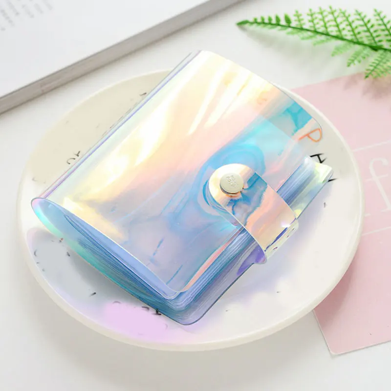 3 inches Laser PVC Photo Album 36 Pockets Photocard Card Holder Diy Scrapbooking Albums Photocard Holder Movie Ticket Storage