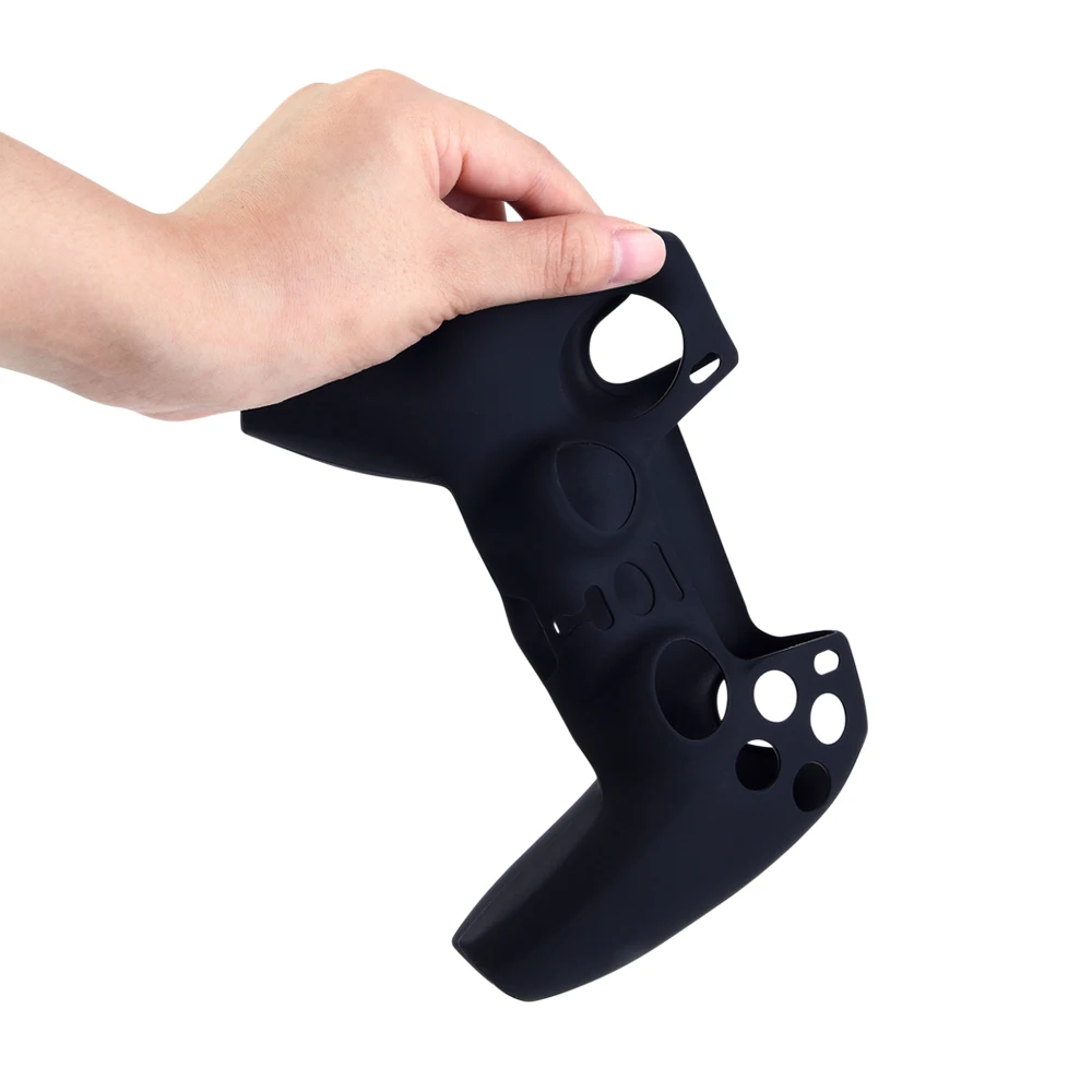 Силиконовый резиновый чехол для контроллера, пластиковый корпус, геймпады, крышка джойстика, джойстики для Sony Playstation 5, PS5