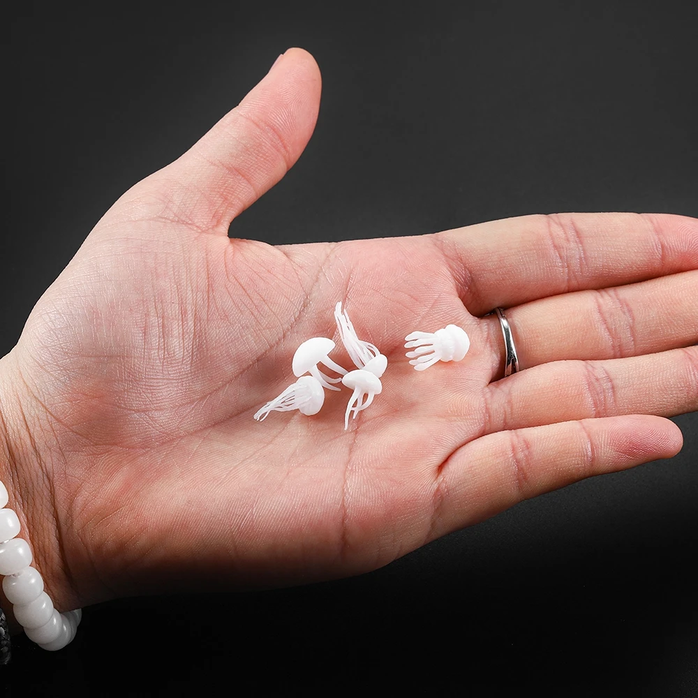 Mini Jellyfish Crystal Epoxy Ocean Modeling Filler DIY Crafts Filling Supplies UV Accessories Decoration Materials Jewelry image 5