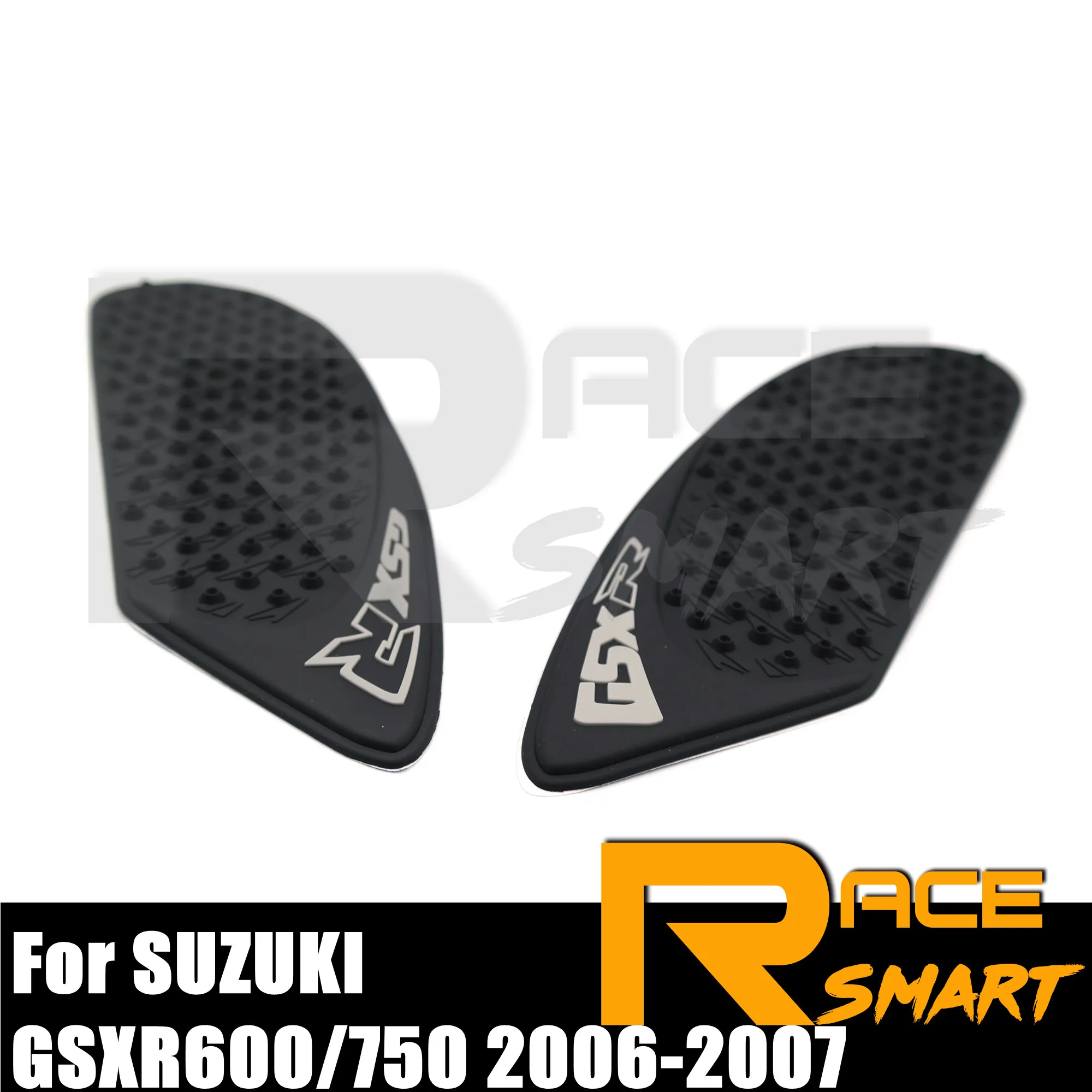 GSXR600 GSXR750 2006-2007 Motorcycle Gas Tank Pads Knee Grip Protector For SUZUKI GSX-R 600 750 06 07 Fuel Sticker Side Pad