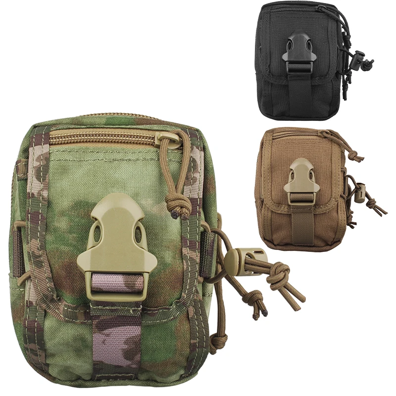 Emersongear Tactical 306ML Communication Pouch Molle Waist Bag Pocket Combat Training Shooting Airsoft Treeking Nylon