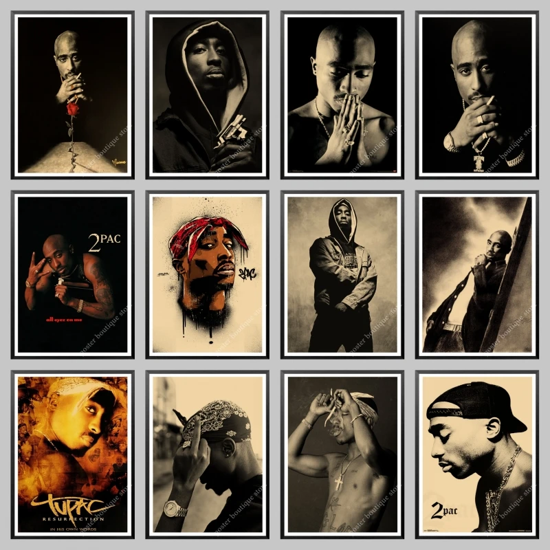 Rip Tupac: How This Vintage Kraft Paper Poster Became My Most Meaningful Wall Decor