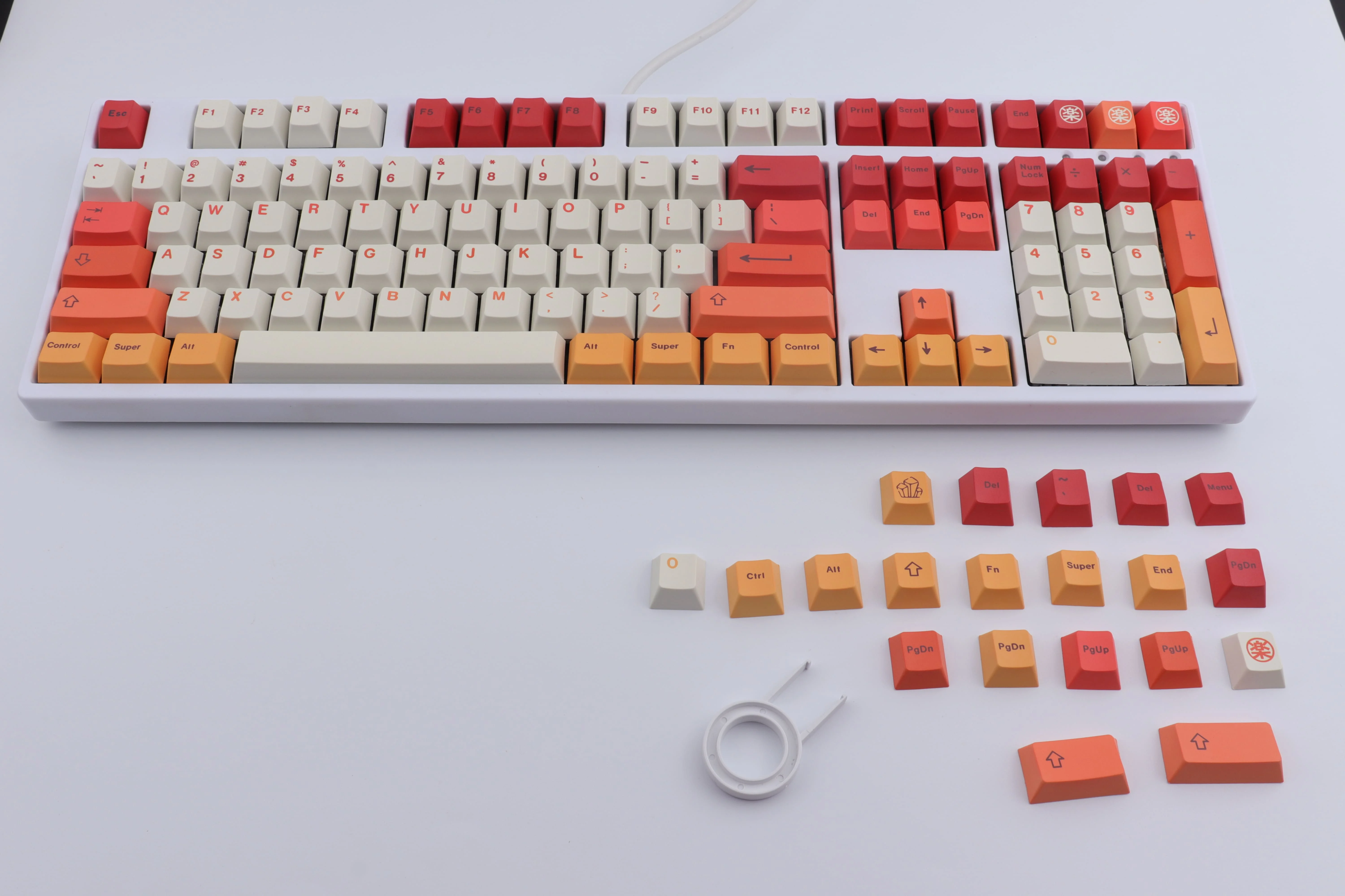 PBT keycaps, 129 Keys keycaps Cherry Profile DYE-SUB Personalized GMK ePBT Fall Keycaps For Mechanical Keyboard