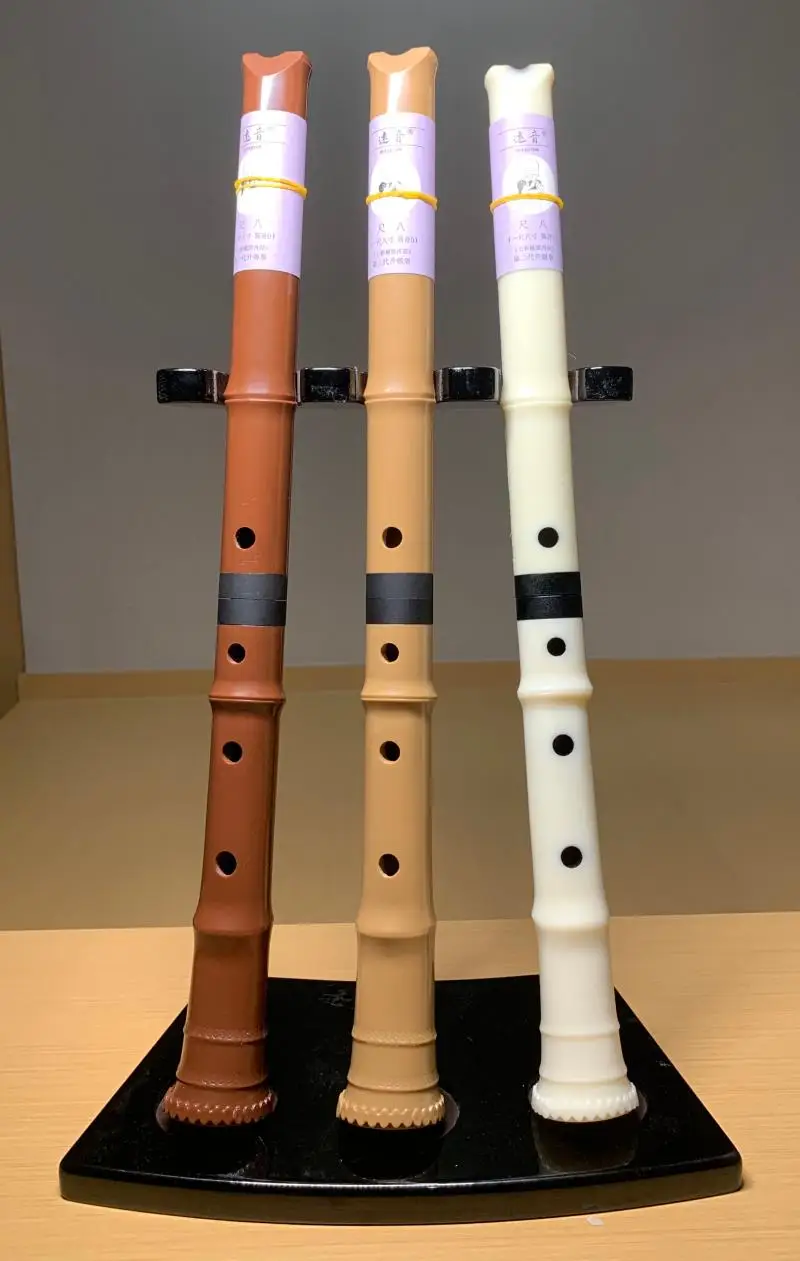 Plastic Abs Shakuhachi Flute Japanese Musical Instruments Woodwind Instrument For Speciality Professional D Key 5 Holes