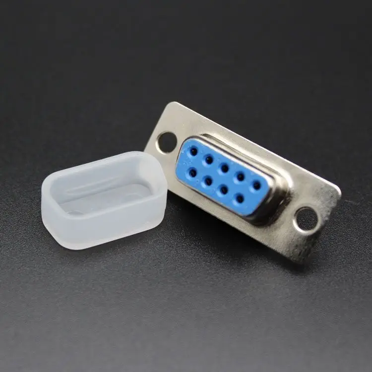 DB15 / DB9 VGA  male protection dust cap for computer screen Digital HD cable  / plug / cover / set  free shipping 100PCS