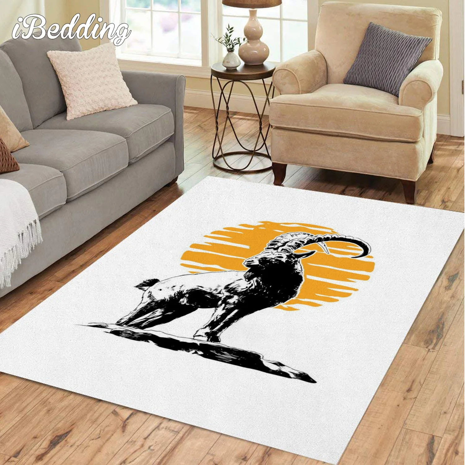 Ascension Wild Animals Carpet for Large Home Living Room Teenager Bedroom Decoration Cartoon Anime Area Rug Floor Mat Bath Rugs