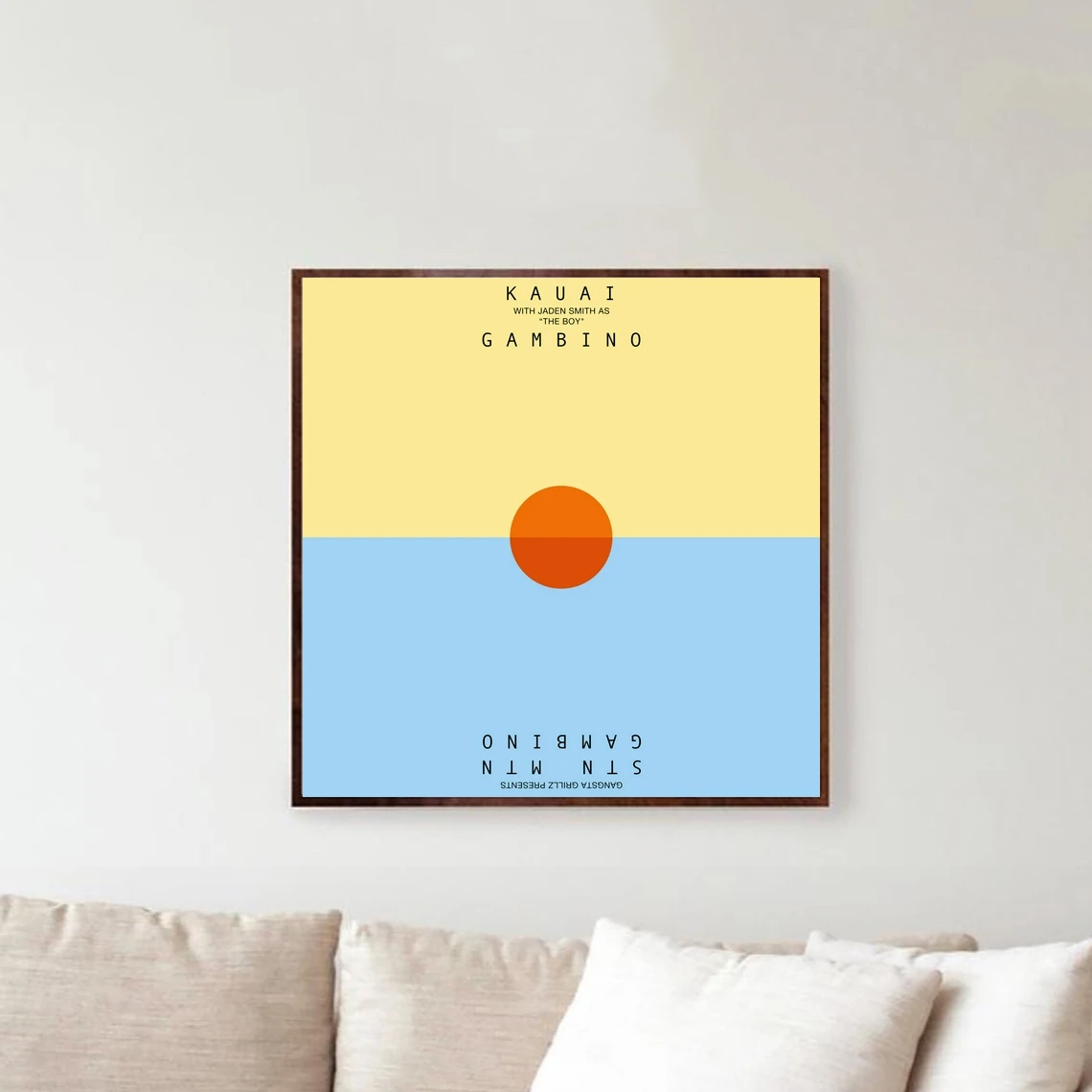 Childish Gambino Kauai Music Album Poster Home Wall Painting Decoration (No Frame)