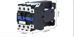 Lc1d Dc CJX2-3210Z CJX2-3201Z 32a Geen Contactor 3-fase Din Rail Mount Elektrische Stroomschakelaar 12V 24V 36V 48V 60V 110V 220V