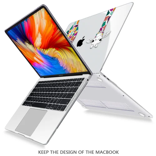 Imagen 2 del producto Funda de portátil para MacBook 2025 M4 A3112 M3 Air A2681 Pro Retina 13 14 16 pulgadas barra táctil 2020 A2338 A2289 A2141 A1932 A2179 A2337 M1