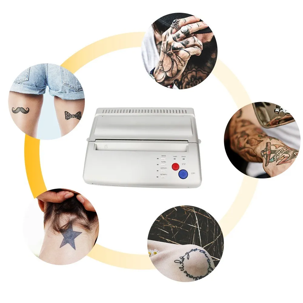 

Tattoo Stencil Transfer Machine Printer Drawing Thermal Stencil Maker Copier for Tattoo Transfer Paper Supply