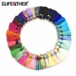 GUFEATHER L09/Tassel/silk tassel/earrings accessories/tassel for Hand made jewelry/jewelry findings/jewelry materials 10pcs/lot