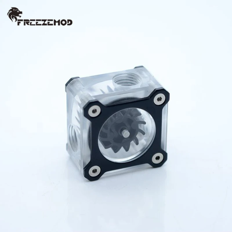 FREEZEMOD computer water cooling flow meter color armor color impeller G1 / 4 thread. LSJ-KJ