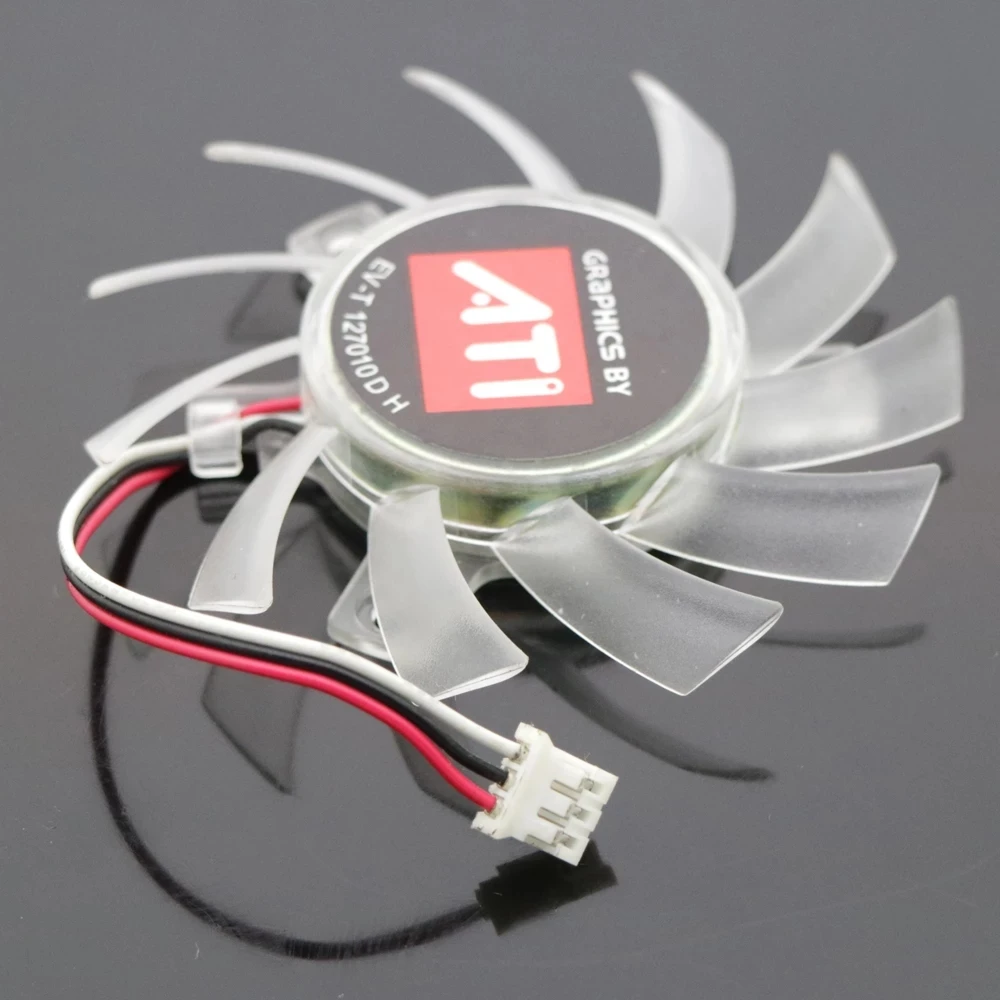 T127010DU DFC701012H 65mm 40x40x40mm DC12V 0.45A 3Wire 3Pin For Graphics Card Cooler Cooling Fan