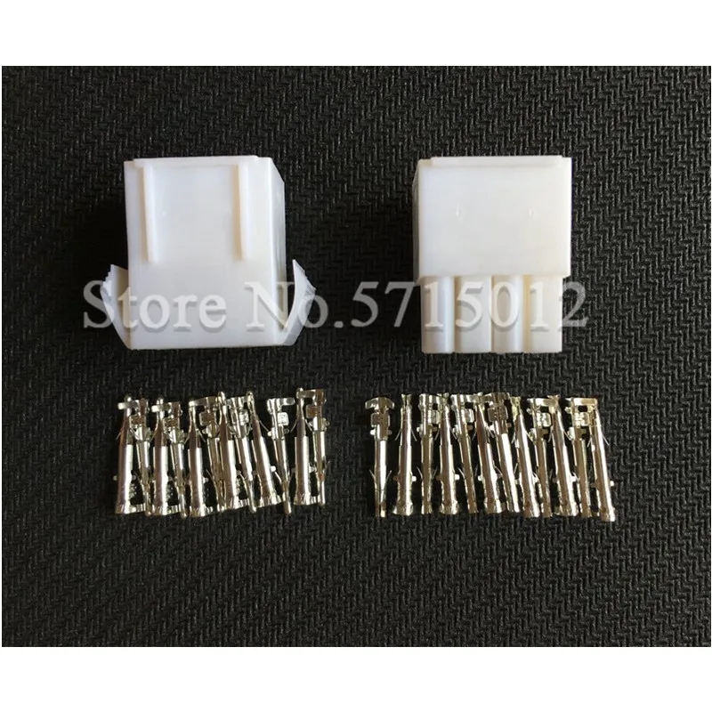 5set 12 Hole Female And Male Small Tamiya Connector Kits Mini Tamiya EL 4.5MM Socket Plug With 12 Way 12 Pin