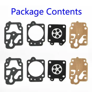 2set Kit di riparazione carburatore a membrana per carburatore Decespugliatore Trimmer BT3342 per Shark M25 Decespugliatori Tosaerba Attrezzo da giardino