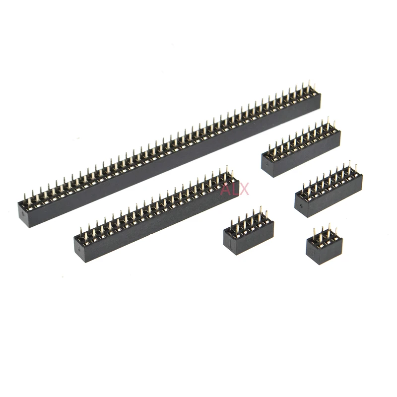 10PCS 2X2P/4P/6P/8P/10P/16P/20P/40P PIN Double row Straight FEMALE PIN HEADER 2.0MM PITCH Strip Connector Socket 8/10/16/20/40