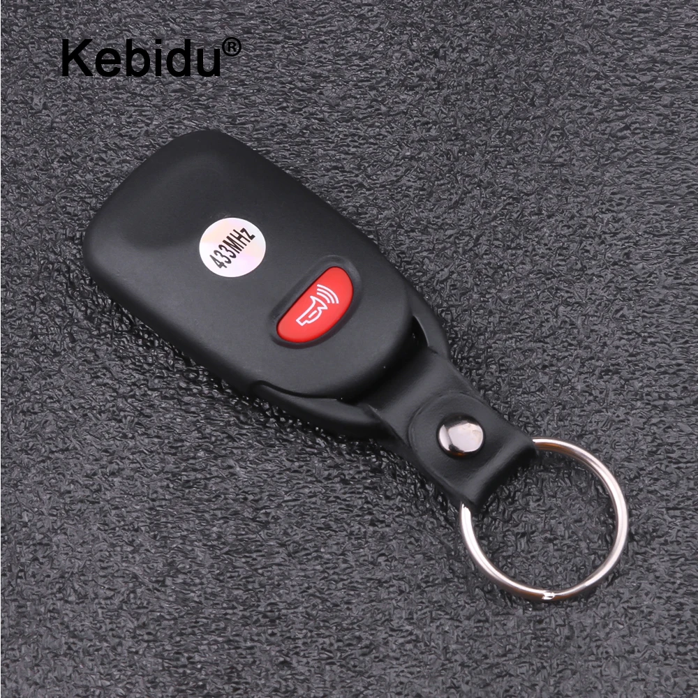 kebidu 433 MHz RF Remote Control Copy 4 Channel Cloning Duplicator Key Fob A Distance Learning Electric Garage Door Controller