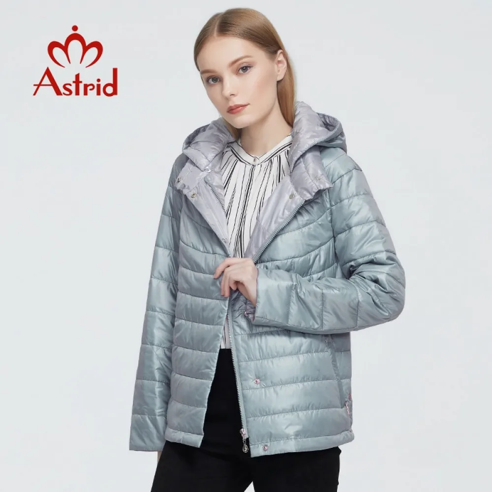 

Astrid 2022 New Autumn Winter Women's coat women Windproof warm parka fashion thin Jacket hooded female clothing New Design 9299