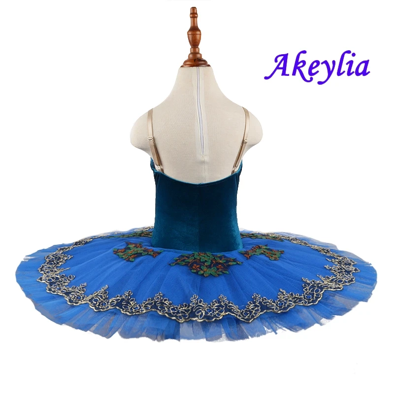 Blue pre-professional Tutus for Child Ballet Performance Tutu Adult Costume Tutu royal blue Princess Florina Ballet Tutu 19075