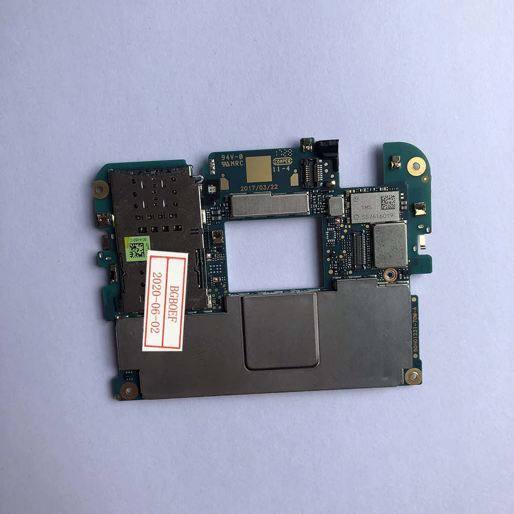 Imagem -02 - para Htc U11 Placa-mãe Mainboard Único Sim Duplo 64g 128g Telefone Móvel Circuitos de Painel Eletrônico Trabalhar 100 Desbloqueado Android