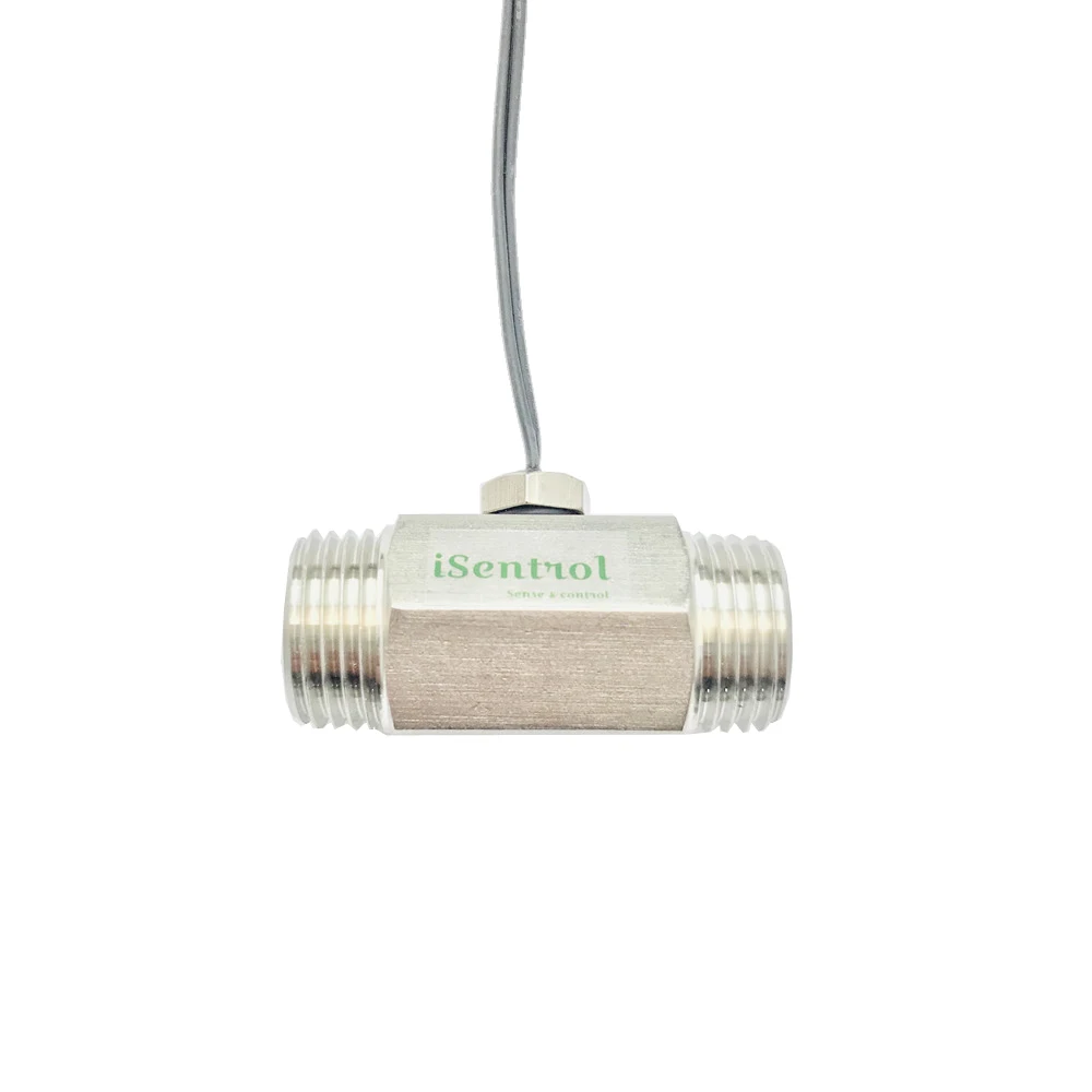 NTC50K Temperature Sensor 0.3 Meters 2 Wire  Cord Immersion Installation on SUS304 Nipple 49mm BSP1/2