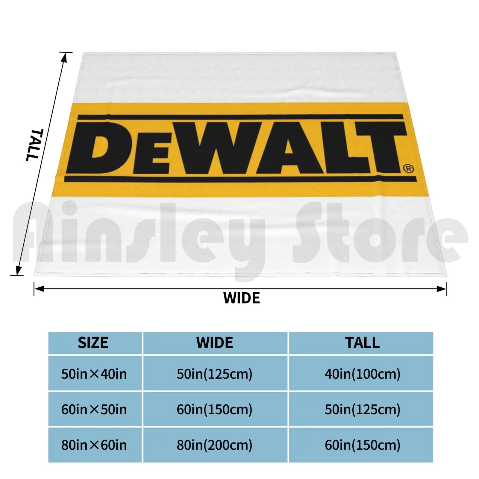 Power Tools Yellow Black Blanket Fashion Custom Cordless Yellow Black Metabo Drill Impact Rill Blower