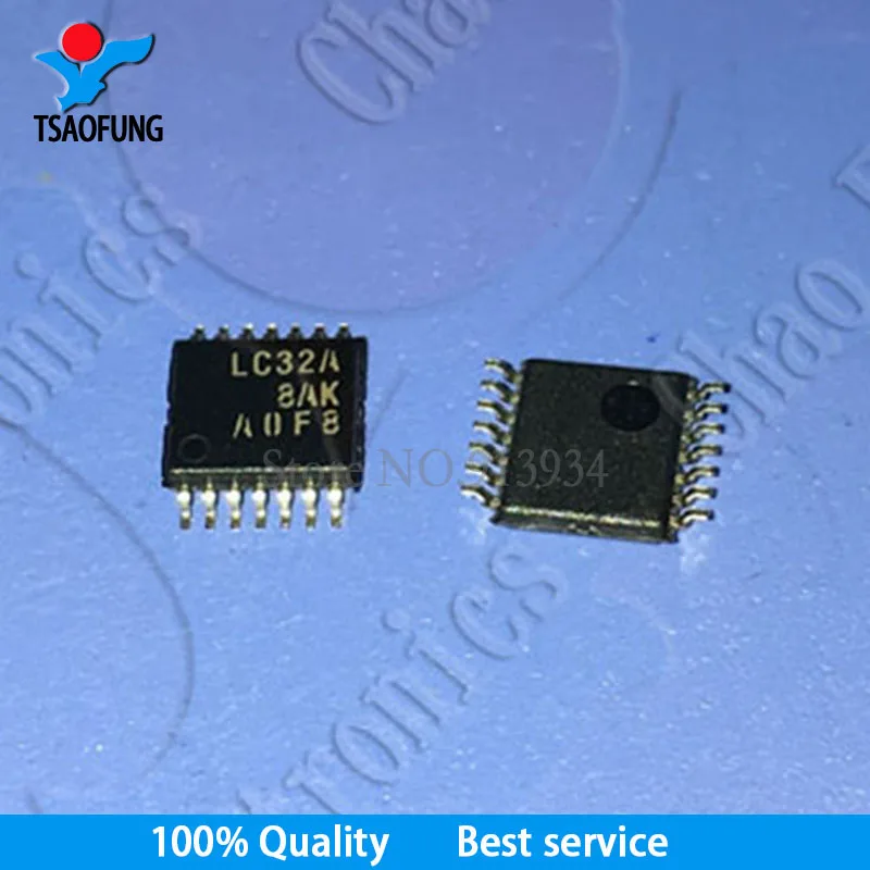 30 قطعة SN74LVC32APWR SN74LVC32APW LC32A TSSOP14 جديد الأصلي المنطق رقاقة