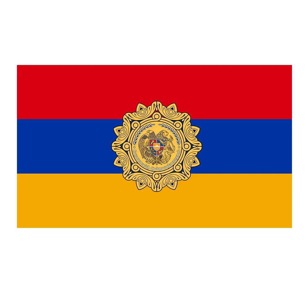 Armenia National Flag 90 x 150cm General Flag for Land And Sea  Digital printing Armenia Banner