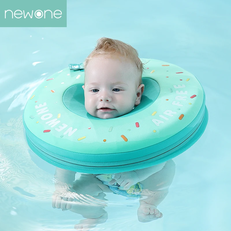 Mambobaby Baby Neck Float Infant Swimming Ring Newborn Non-inflatable Buoy Toddler Swimming Circle Tub Pool  Accessories Toys