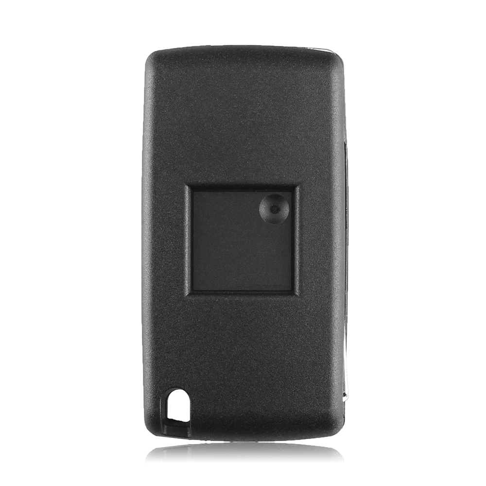 KEYYOU 3 Buttons Car Keyless Entry Case Flip Folding Remote Key 433MHz with ID46 Chip HU83 Blade for Peugeot 207 307 308 407 607