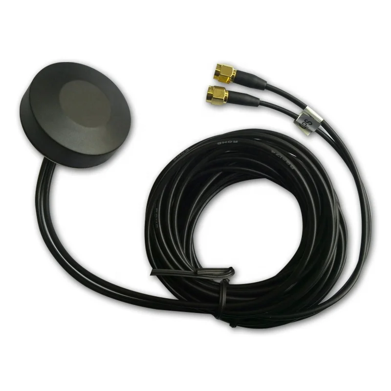 IP67 mini gps gsm puck antenna,through hole mounting