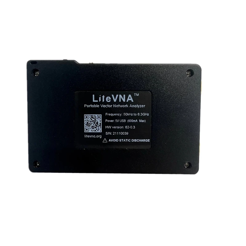 Imagem -04 - Nova Litevna62 50khz6.3ghz Litevna 2.8 Touch Screen Vector Network Analyzer Analisador de Antena hf Vhf Uhf Atualização de Nanovna