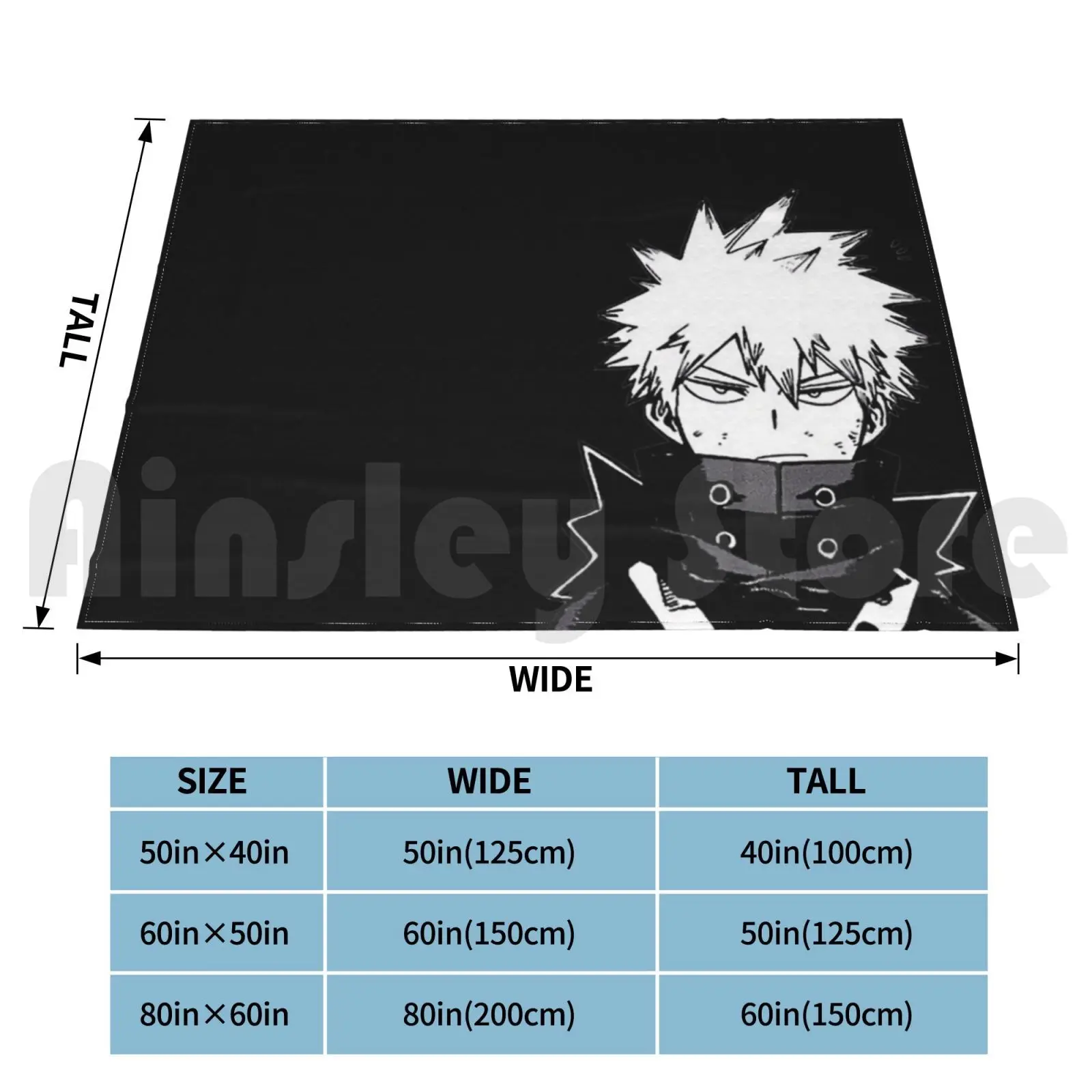 Bakugou Blanket For Sofa Bed Travel Anime Anime Manga Manga Anime Bakugo Boku No Hero Academia Bakugou All Might